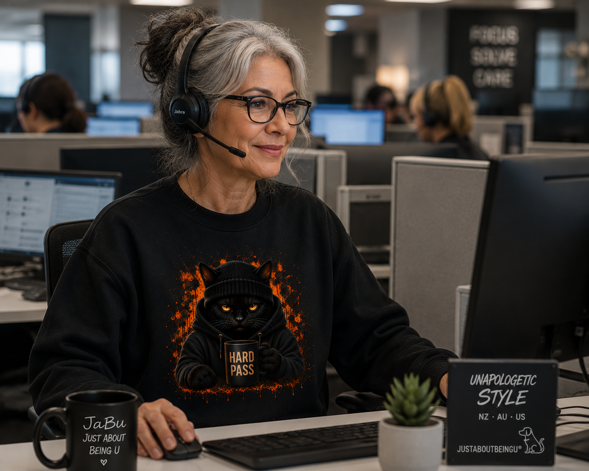 Hard Pass Crewneck Sweatshirt
