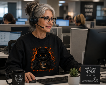 Hard Pass Crewneck Sweatshirt