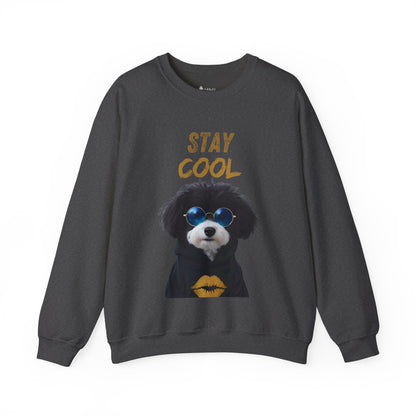 ✅ AU/NZ Stay Cool Dog Crewneck Sweatshirt - Unisex Heavy Blend™ Stay Cool