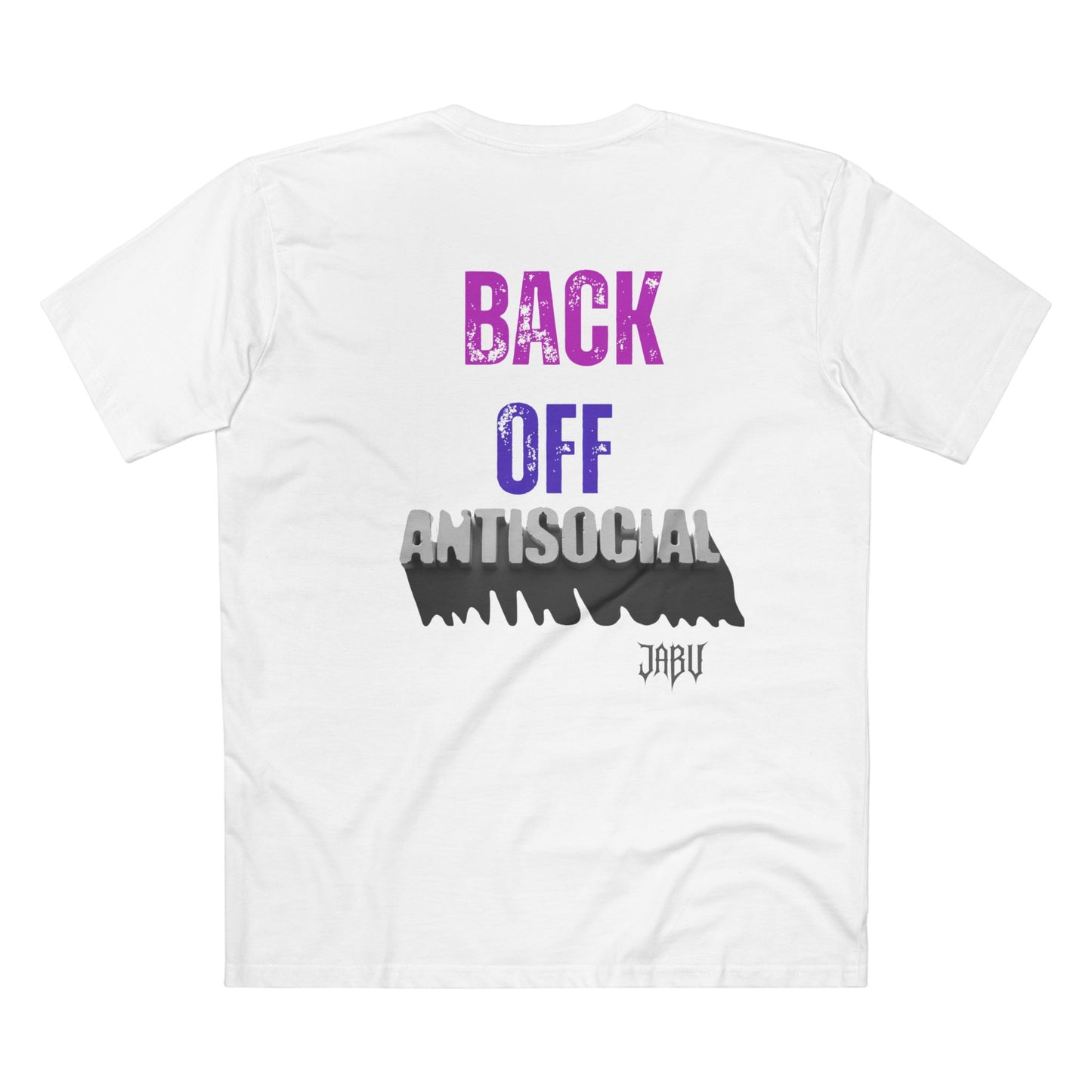 ✅ AU/NZ As Colour 5001-PATIENCE! - ANTISOCIAL Funny Graphic T-Shirt for Adults, Casual Wear, Gift for Friends, Birthday Present, Statement Tee, Humor Apparel, Trendy Top