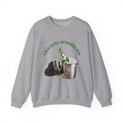 ✅ AU/NZ Chic Wine Lover Sweatshirt - Perfect for Wine Tastings, CHATEAU SOMMELIER!