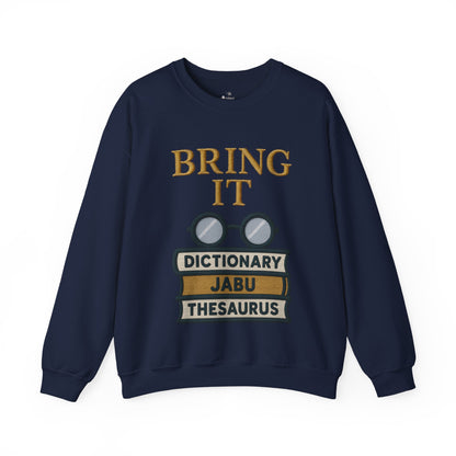 Bring It Graphic Sweatshirt
JABU© • JustAboutBeingU®