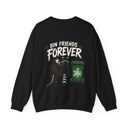 Trashy Bin Friends Forever Crewneck Sweatshirt