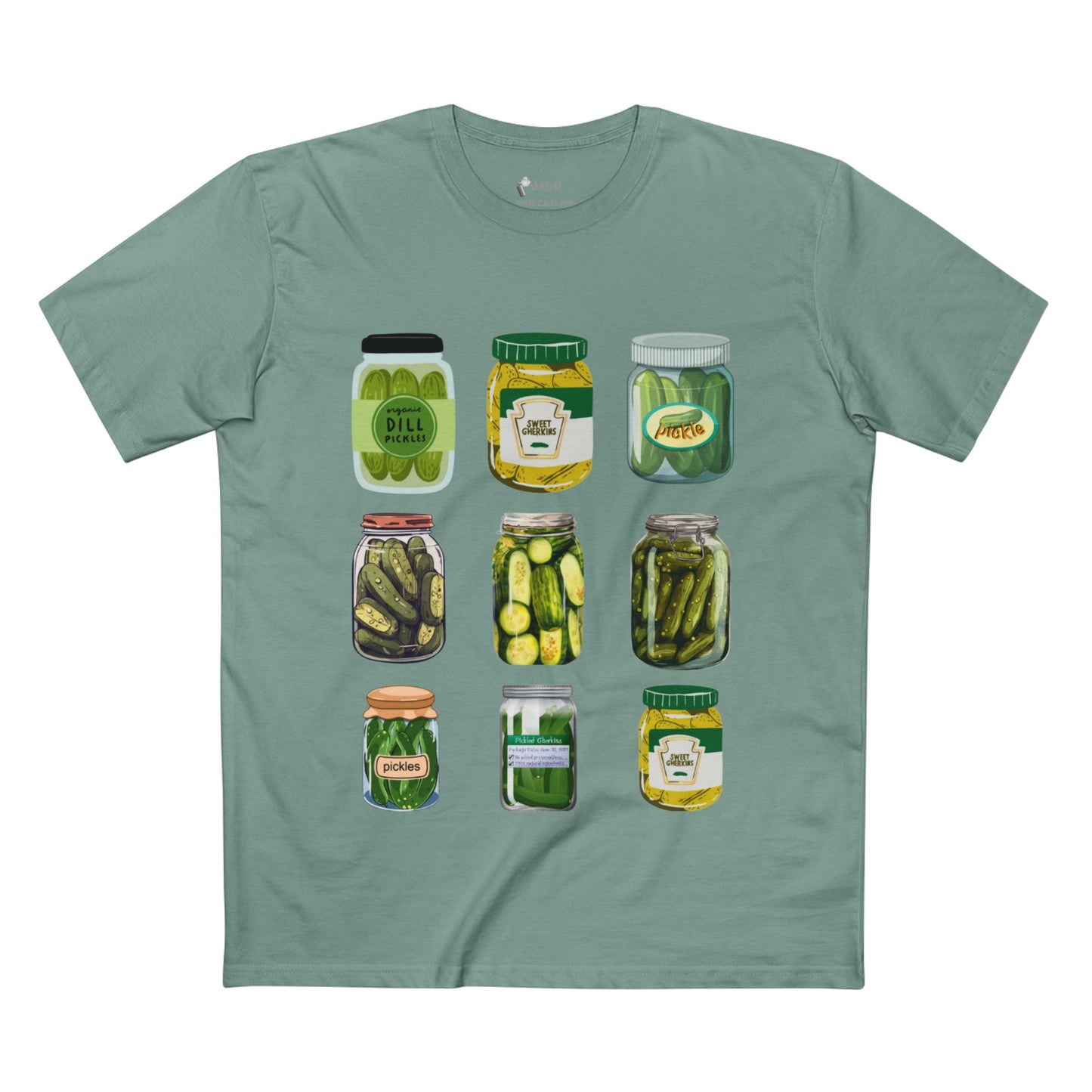 ✅ AU/NZColorful Pickle Graphic Tee — Fun Farmhouse Shirt, Cute Farmer's Market T-shirt, Gift for Foodies, Summer Tee, Garden Lover Clothing