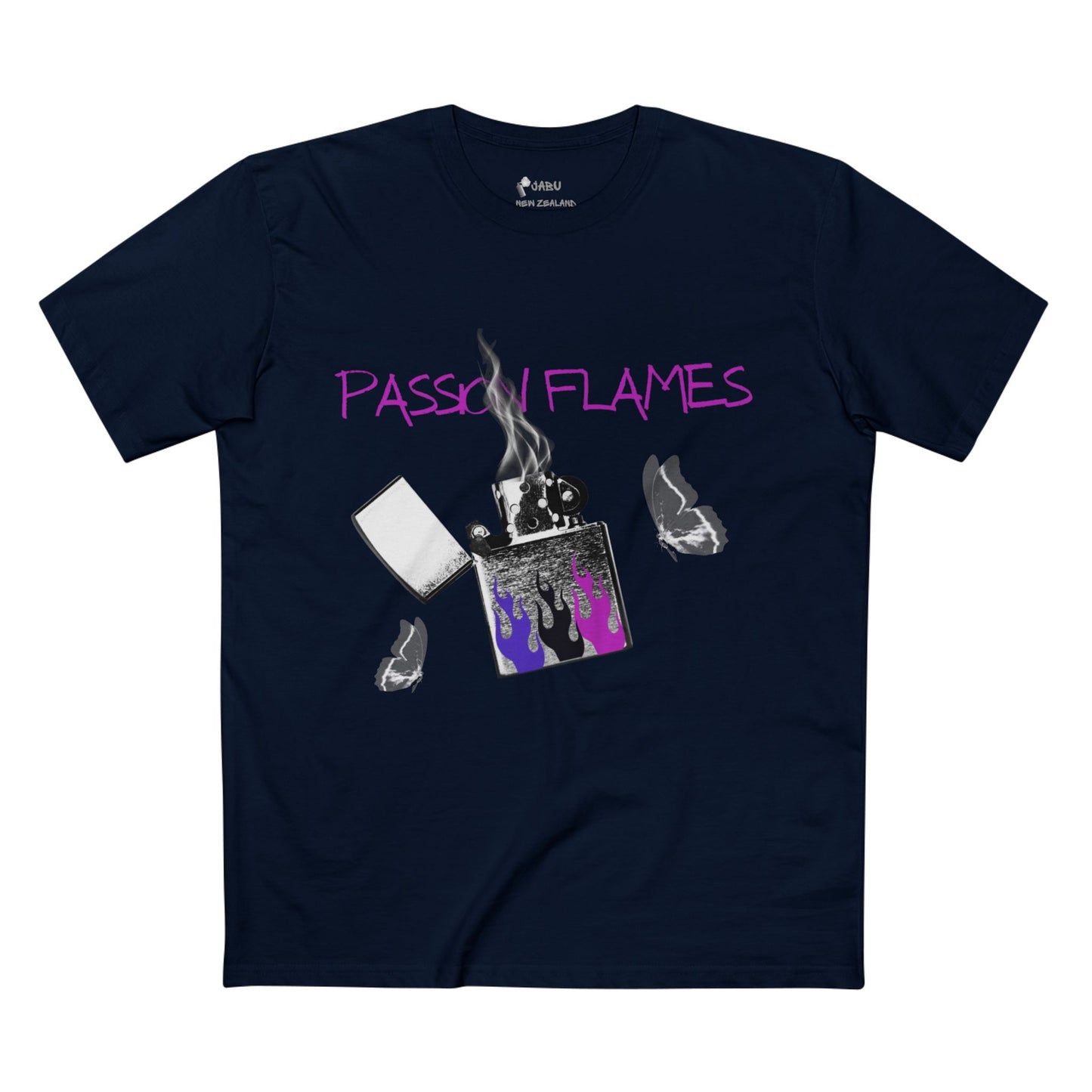 ✅ AU/NZPassion Flames Adult Tee | Graphic T-Shirt for Trendy Outfits | Unisex Casual Wear | Unique Gift for Music Lovers | Ideal for Festivals