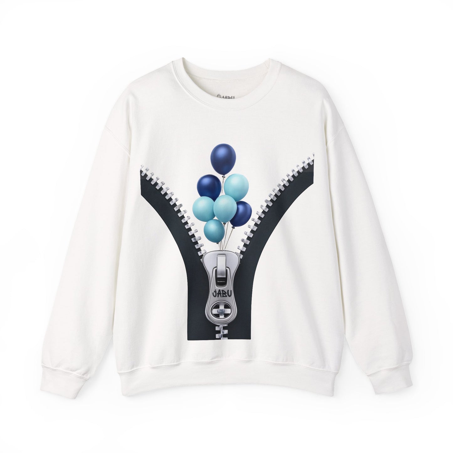 ✅ Graphic Crewneck Sweatshirt with Balloon Design - Perfect Gift for Celebrations
