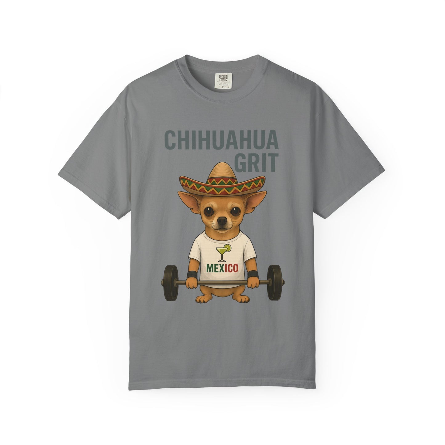 JABU GRIND - CHIHUAHUA: A Fun, Dog-Loving Gym Tee for NZ & AU Humans JABU© • JustAboutBeingU®