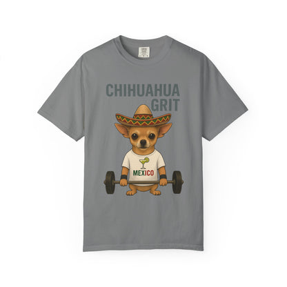 JABU GRIND - CHIHUAHUA: A Fun, Dog-Loving Gym Tee for NZ & AU Humans JABU© • JustAboutBeingU®