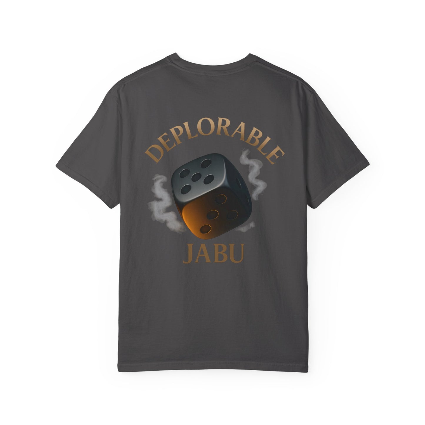 Adorable or Deplorable Dice Tee
Life’s a roll of the dice — some days you’re sweet, some days you’re savage. This design owns both sides. Smooth feel, bold print, and a playful edge that turns heads anywhere you go.

JABU© • JustAboutBeingU®
