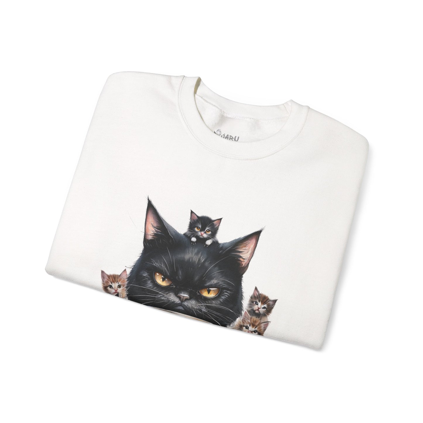 ✅ AU/NZ Cat Lover's Cozy Crewneck Sweatshirt - 'Holidays at Home' Design CATS