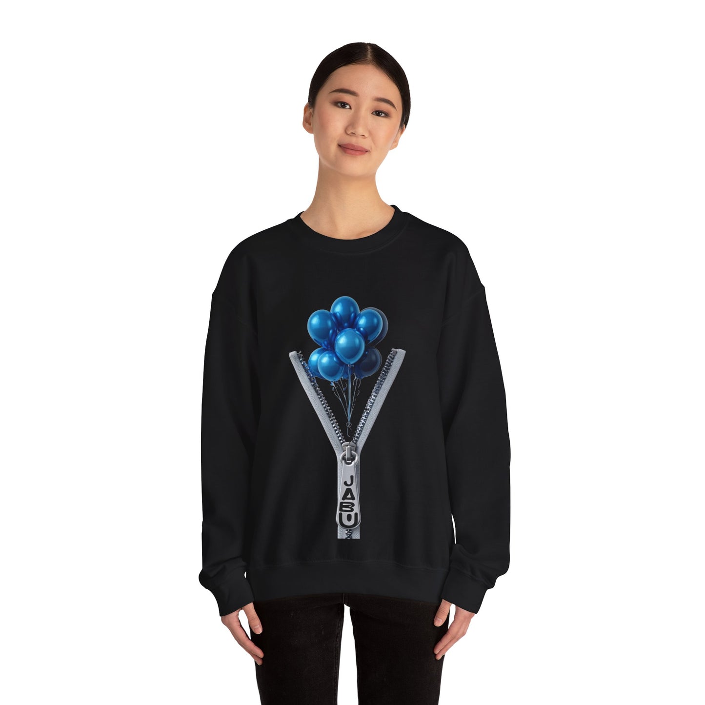 ✔️ AU/NZ Dreams & Celebration Unisex Crewneck Sweatshirt - Zip Design with Balloons