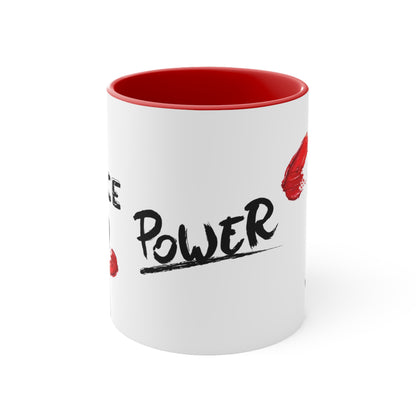 ✅ AU/NZ Colorful Accent Mugs, 11oz PEACE