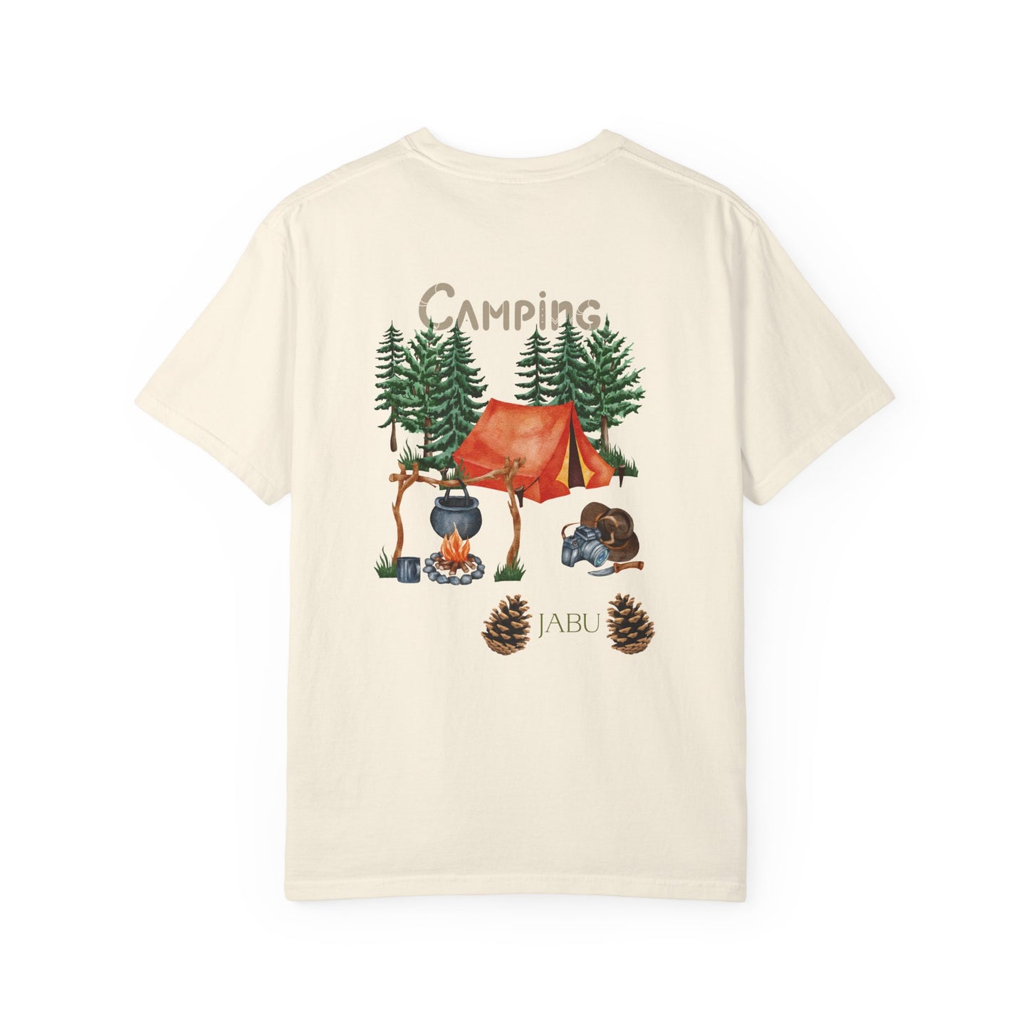 ✅ AU/NZ-Comfort Colours 1717, Camping Adventure Unisex T-Shirt – Embrace Nature with Vintage Design Camping
