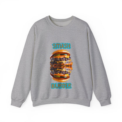 ✅ AU/NZ Smash Burger & Fries Unisex Heavy Blend™ Crewneck Sweatshirt