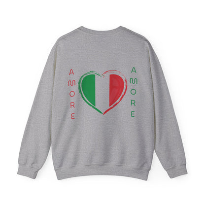 ✅ AU/NZ Italian Love Sweatshirt - Cozy Unisex Crewneck for Travel Lovers, Gift for Italy Fans, Perfect for Casual Wear, Holiday Celebration VESPA