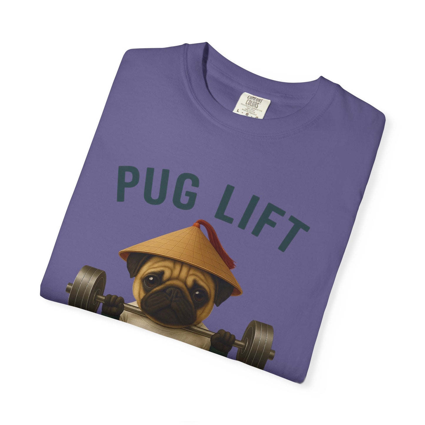 JABU GRIND - PUG: A Fun, Dog-Loving Gym Tee for NZ & AU Humans JABU© • JustAboutBeingU