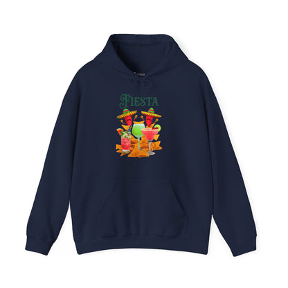 ✅ AU/NZ AU/NZ/ Fiesta Fun Unisex Heavy Blend™ Hooded Sweatshirt - Colorful Party Vibes Fiesta, Mexica Party!