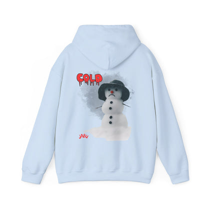 ✅ AU/NZ Frosty Fun Unisex Hooded Sweatshirt - Perfect for Winter Celebrations-Frosty with ATTITUDE!