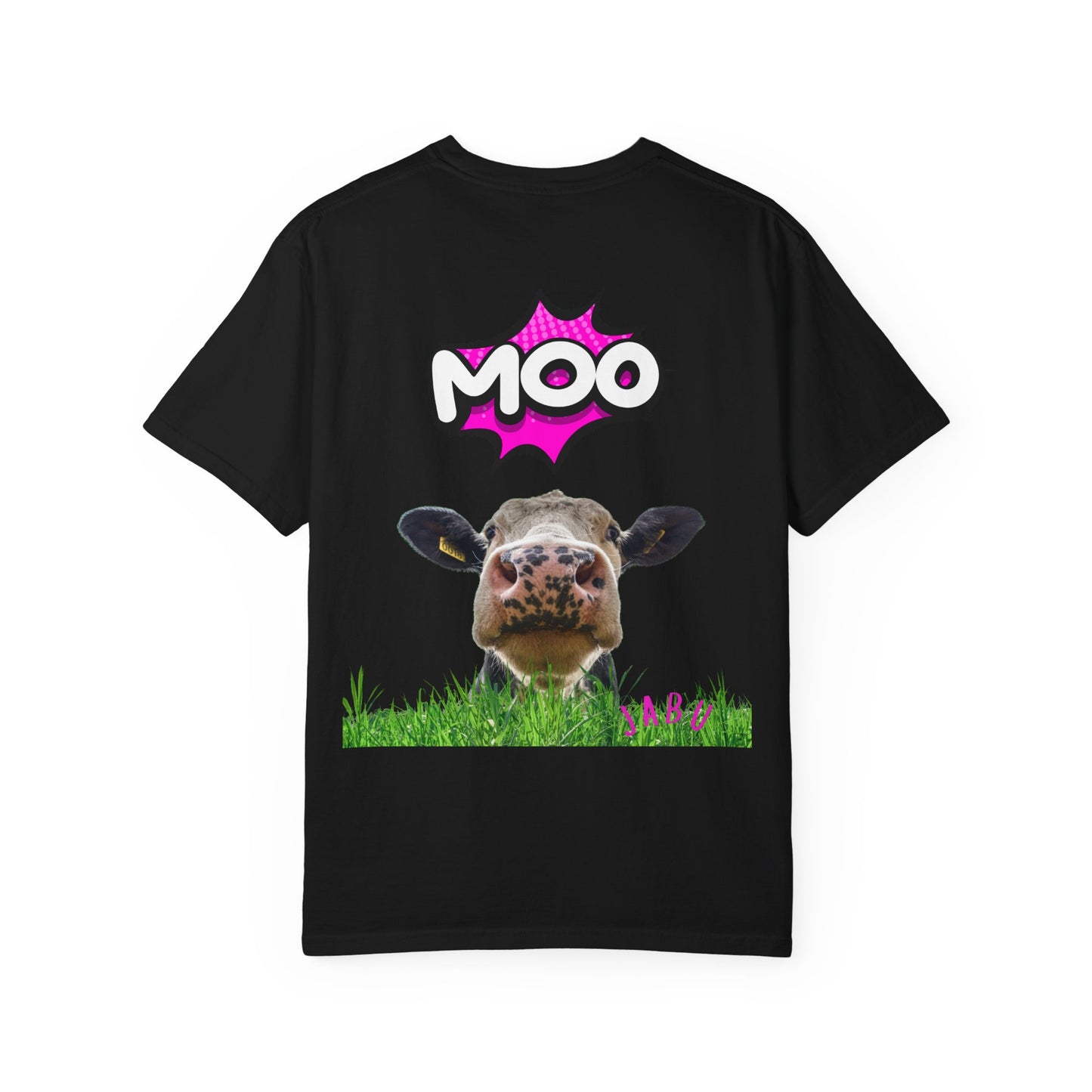 ✅ Playful Cow Graphic Unisex T-Shirt - "MOO" Casual Tee