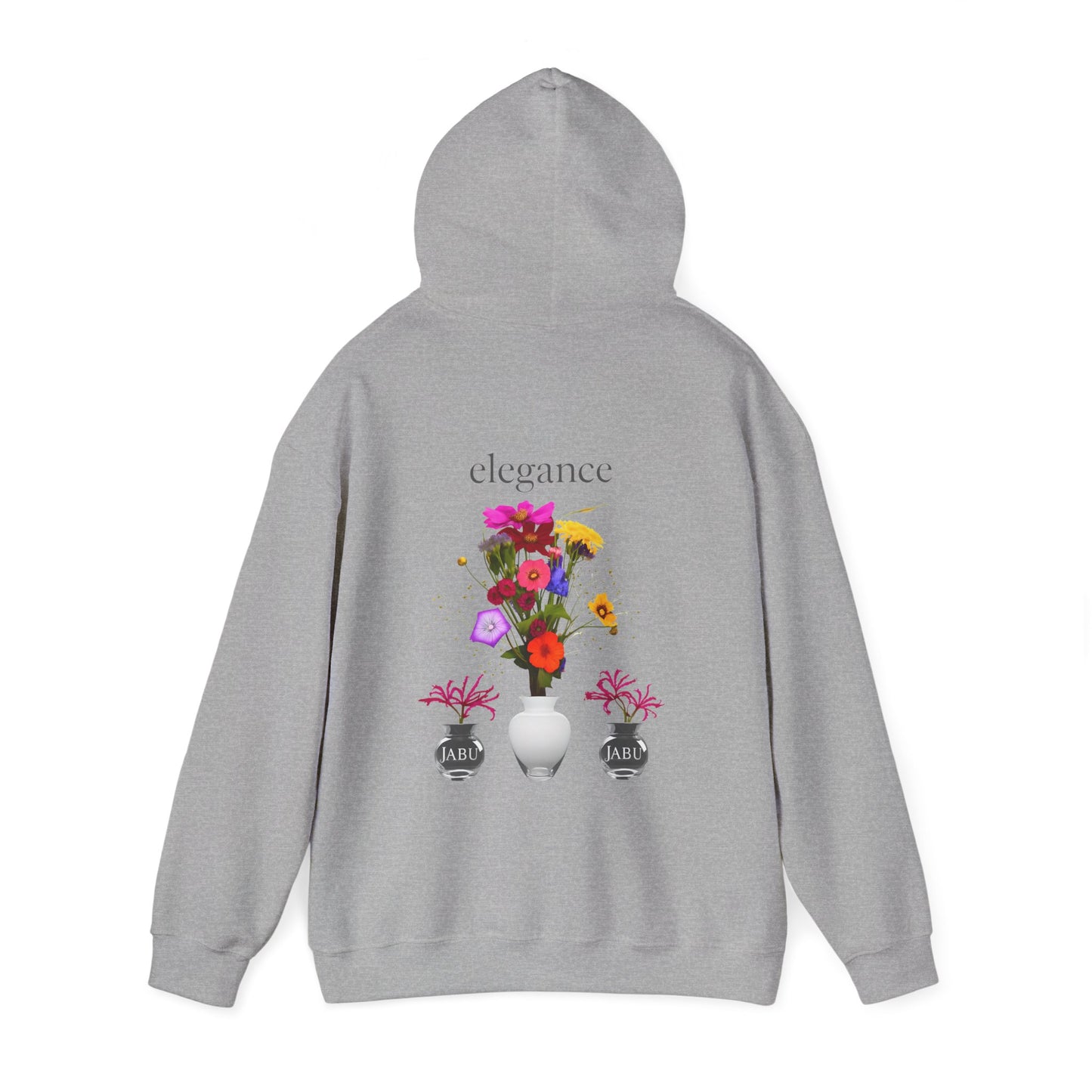 ✅ AU/NZ Elegant Floral Design Hooded Sweatshirt -, Trendy Casual Wear, Spring Fashion, I’M JUST A FLORAL ARRANGEMENT!