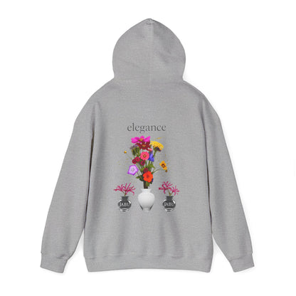 ✅ AU/NZ Elegant Floral Design Hooded Sweatshirt -, Trendy Casual Wear, Spring Fashion, I’M JUST A FLORAL ARRANGEMENT!