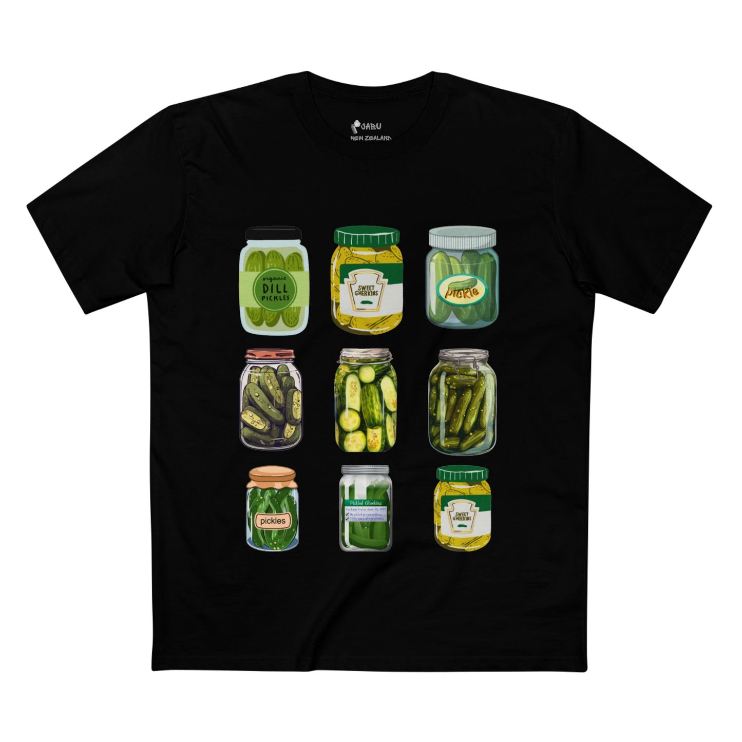 ✅ AU/NZColorful Pickle Graphic Tee — Fun Farmhouse Shirt, Cute Farmer's Market T-shirt, Gift for Foodies, Summer Tee, Garden Lover Clothing