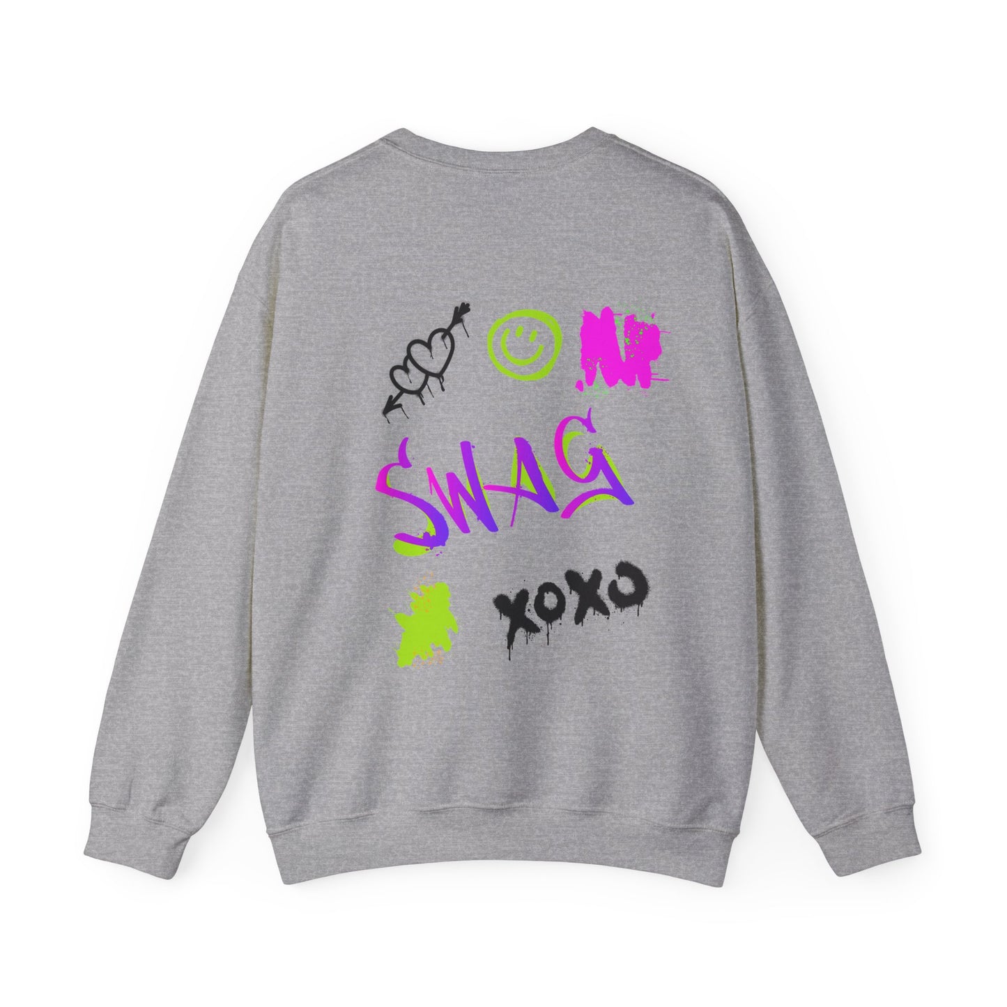 ✅ AU/NZ Graffiti Art Unisex Crewneck Sweatshirt - Stylish & Trendy Streetwear SWAG