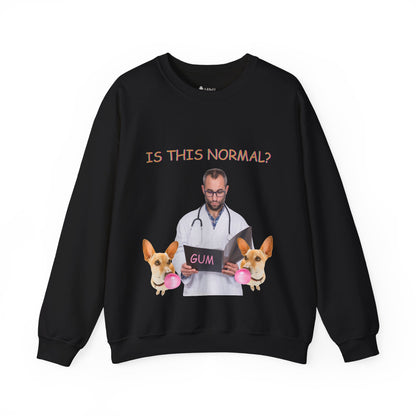 ✅  AU/NZ Funny Dog Lover Crewneck Sweatshirt - 'Is This Normal?' & 'Bubbles' Design