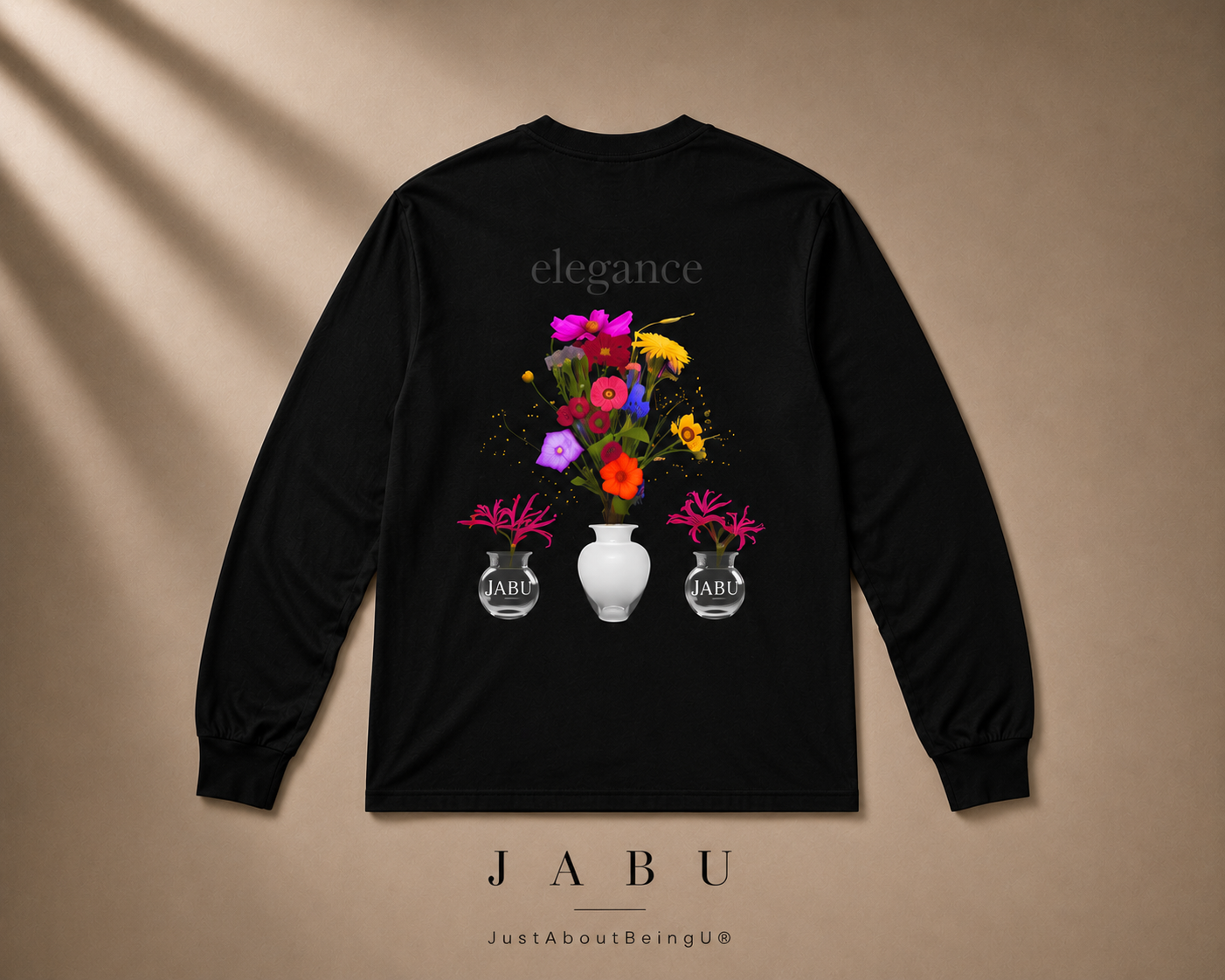 Midnight Bloom Long Sleeve Tee