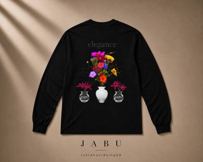 Midnight Bloom Long Sleeve Tee