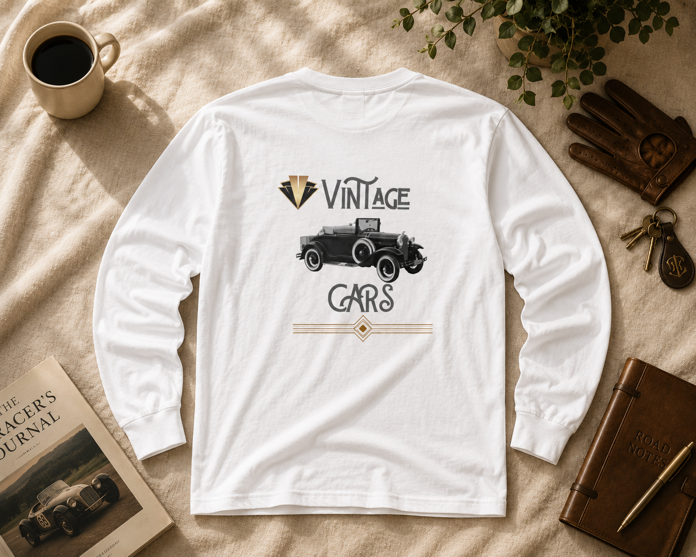 Classic Moto Long Sleeve Tee