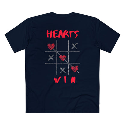 ✅ AU/NZ Cute Valentine’s Day Love Tee, Funny Gift, Couples Shirt, Hearts WIN, I LOVE YOU