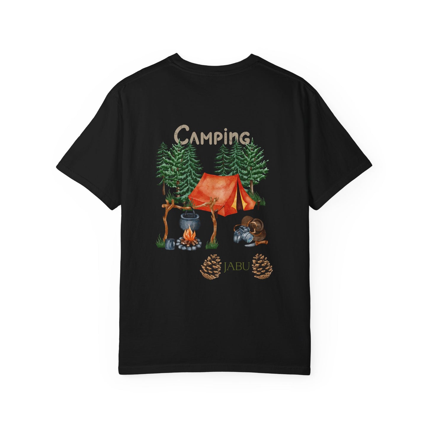 ✅ AU/NZ-Comfort Colours 1717-Camping Adventure Unisex T-Shirt – Embrace Nature with Vintage Design Camping