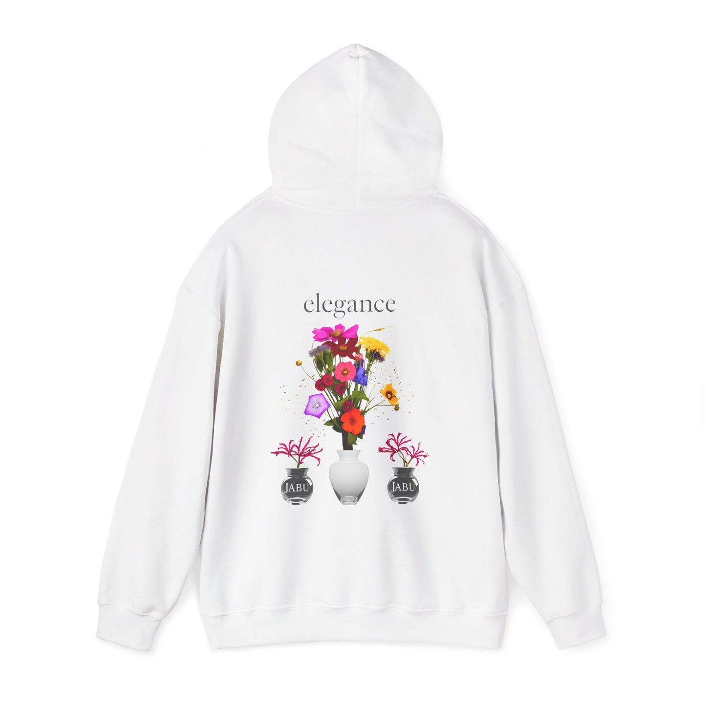 ✅ AU/NZ Elegant Floral Design Hooded Sweatshirt -, Trendy Casual Wear, Spring Fashion, I’M JUST A FLORAL ARRANGEMENT!