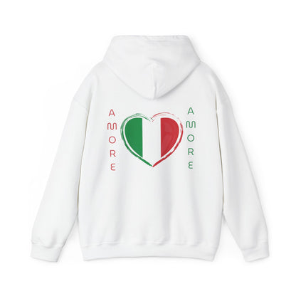 ✅ AU/NZ Italian Love Hoodie | Unisex Heavy Blend Sweatshirt | Perfect for Gifting, Italian Heritage Celebrations, Casual Wear, Travel, Festivals, VESPA!