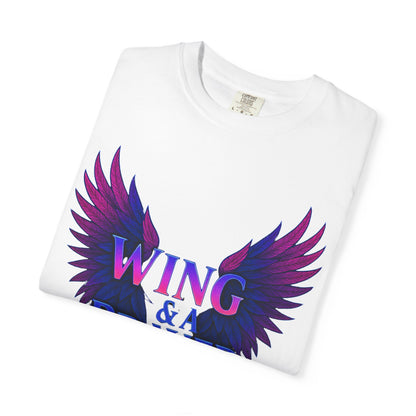 Wing and a Prayer Tee
Built for those who keep pushing, even when the odds aren’t in their favor. The bold neon wings carry that message of hope and drive — a look that’s all attitude, no limits.

JABU© • JustAboutBeingU®