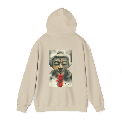 ✅ Serene Buddha Hoodie - Unisex Heavy Blend™ Sweatshirt, Spiritual and Comfortable SAGE