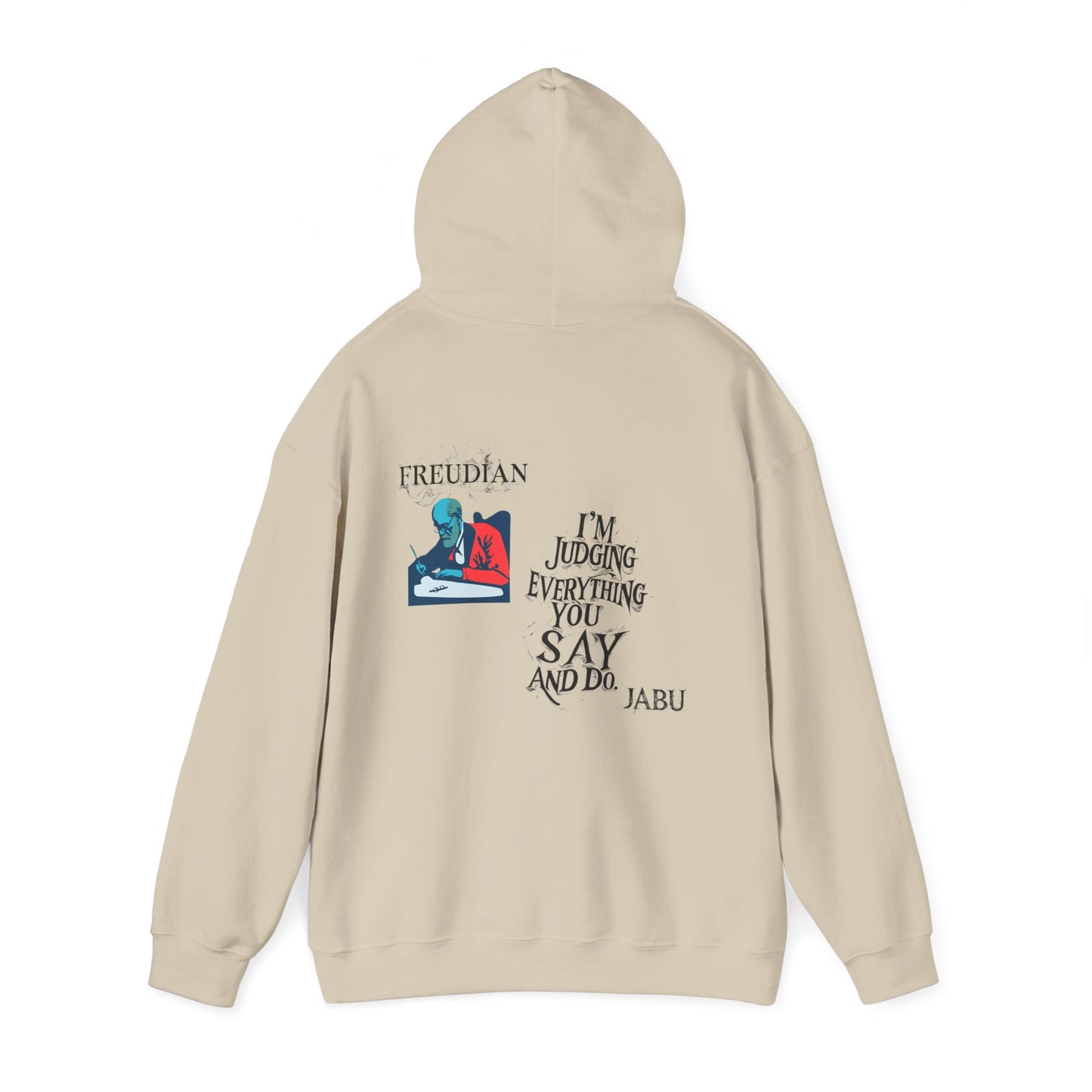 ✅ AU/NZ Freudian Unisex Hooded Sweatshirt - Funny Psychological Humor & Therapy Gift for Psychiatrists or Psychologists!