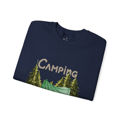 ✅ AU/NZ Cozy Camping Crewneck Sweatshirt - Nature-Inspired Design CAMPING! Back To Nature!
