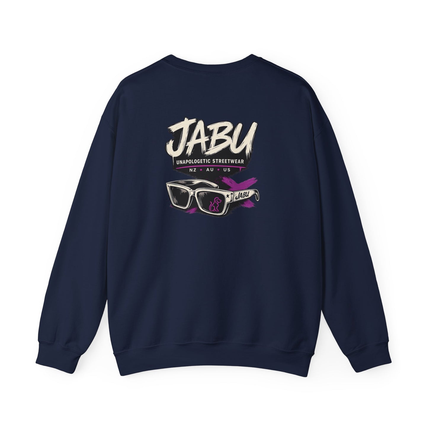 JABU Unapologetic Streetwear Crewneck Sweatshirt