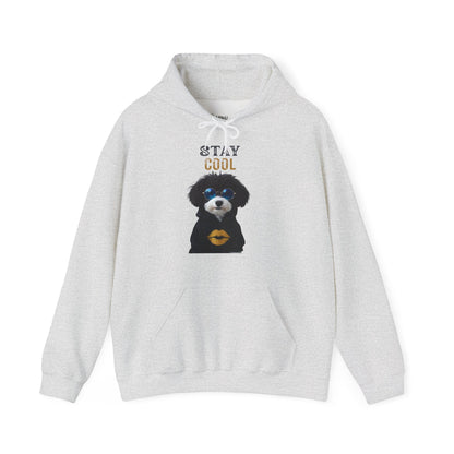 ✅ AU/NZ Stay Cool Dog Hoodie, Unisex Heavy Blend Sweatshirt, Pet Lover Gift, Cool Canine Apparel, Cozy Dog Hoodie, Dog Lover Sweatshirt, Jabu’s Brand Ambassador!