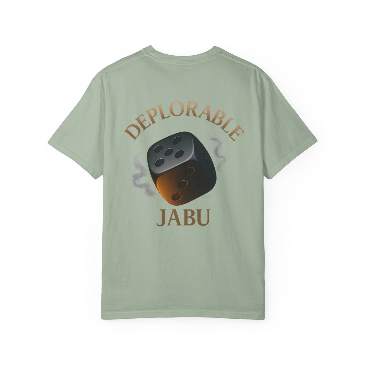 Adorable or Deplorable Dice Tee
Life’s a roll of the dice — some days you’re sweet, some days you’re savage. This design owns both sides. Smooth feel, bold print, and a playful edge that turns heads anywhere you go.

JABU© • JustAboutBeingU®