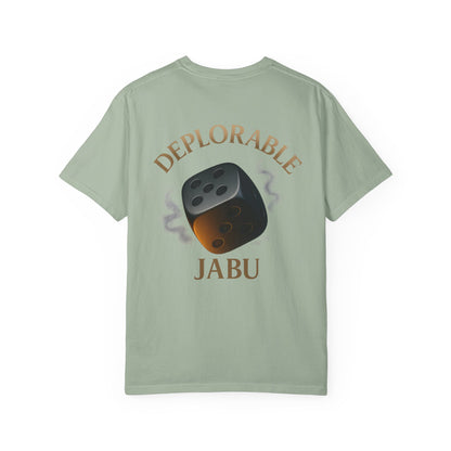 Adorable or Deplorable Dice Tee
Life’s a roll of the dice — some days you’re sweet, some days you’re savage. This design owns both sides. Smooth feel, bold print, and a playful edge that turns heads anywhere you go.

JABU© • JustAboutBeingU®