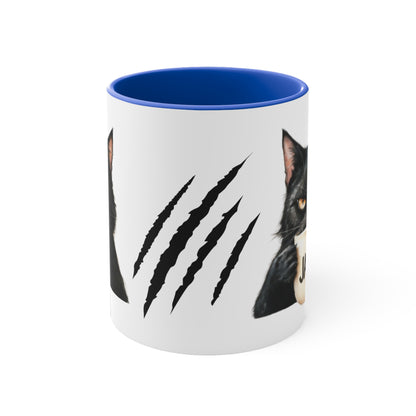 ✅ AU/NZ Colorful Accent Mugs, 11oz , Cats, Not Today