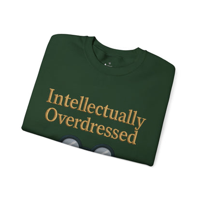 Intellectually Overdressed Sweatshirt
JABU© • JustAboutBeingU®