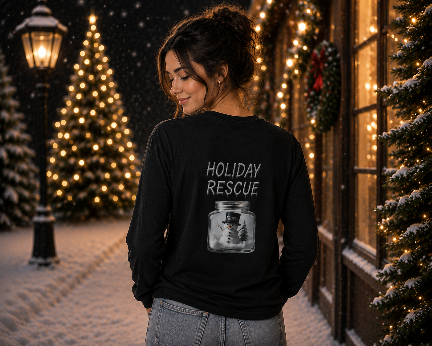 Holiday Rescue Long Sleeve Tee