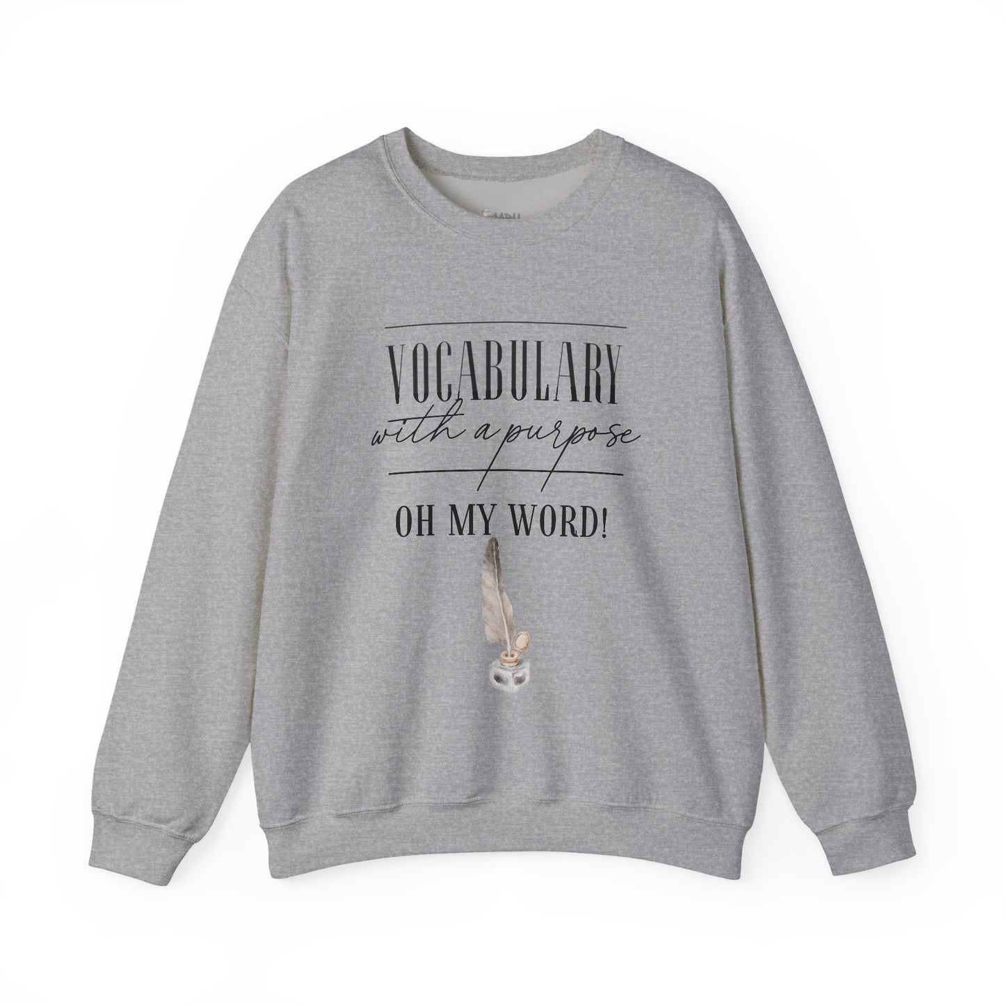 ✅ AU/NZ Vocabulary with a Purpose Crewneck Sweatshirt - Unisex WORD