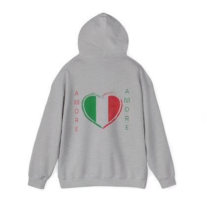 ✅ AU/NZ Italian Love Hoodie | Unisex Heavy Blend Sweatshirt | Perfect for Gifting, Italian Heritage Celebrations, Casual Wear, Travel, Festivals, VESPA!