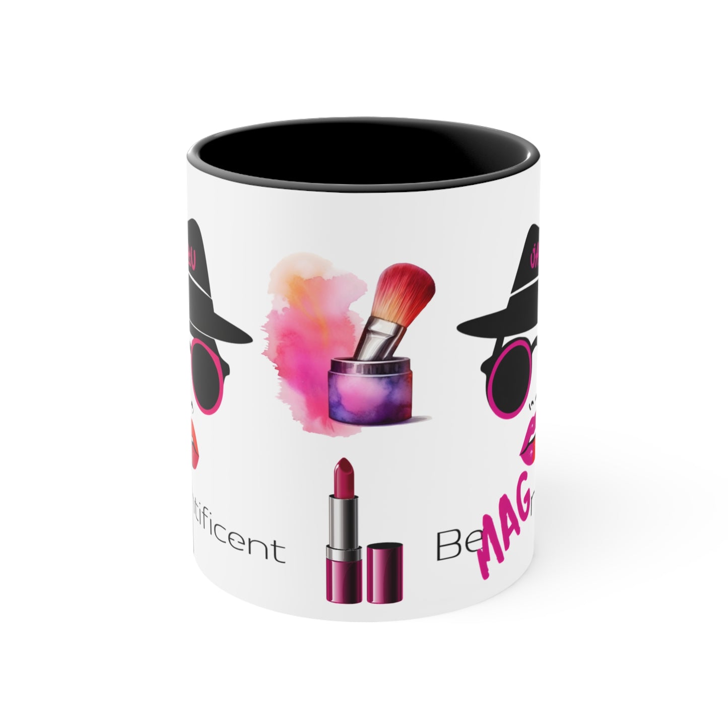 ✅ AU/NZ Colorful Makeup Mugs: Be MAGntificent, Gift for Beauty Lovers, Fun Coffee Mug, Cosmetic Lovers, Unique Birthday, Holiday Gift