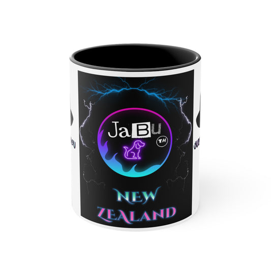 ✅ AU/NZ Colorful Accent Mugs, 11oz JustAboutBeingU